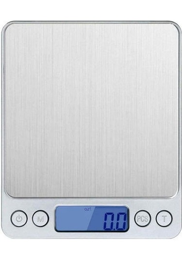 Yüksek Kalite Dijital Mutfak Ölçeği Mini Cep Paslanmaz Çelik Hassas Takı Elektronik Denge Ağırlığı Altın Gram Doğruluk 500g / 0.01g Altın