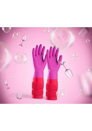 River World Medium Beden Bulaşık Eldiveni Uzun Konç