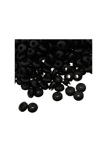 Suntek 1000 Adet Siyah Lastik Takoz Çeşitleri 4mm