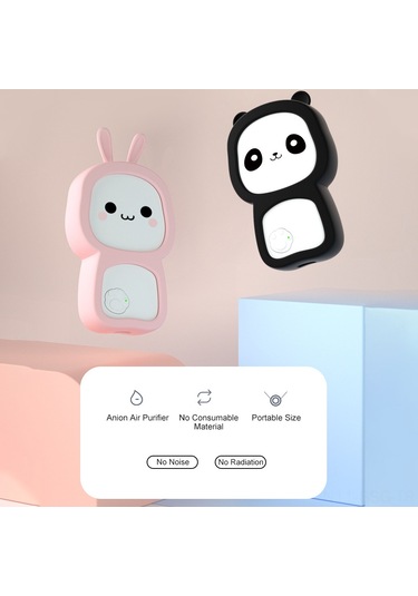 Springsun Taşınabilir Mini Hava Temizleyici Kolye - Formaldehit Ve Koku Giderici, 20 Milyon Anyon Üretimi 110 Karakter