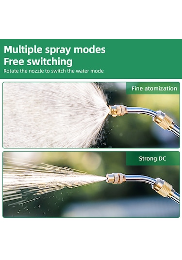 Hallow akülü Bahçe Püskürtücü 132 Galon / 5l Usb Şarj Edilebilir H47749gr