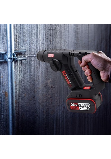 Kress KUC50.91 20V Kömürsüz 1.7J Profesyonel Sds-Plus Pnömatik Şarjlı Matkap + 10 MM Mandren Akü Dahil Değildir