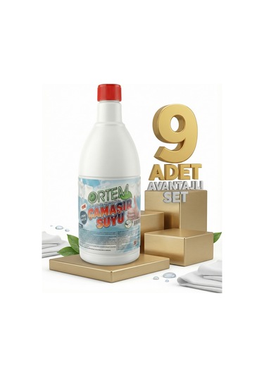 Ortem Çamaşır Suyu 9x1 Kg Diğer