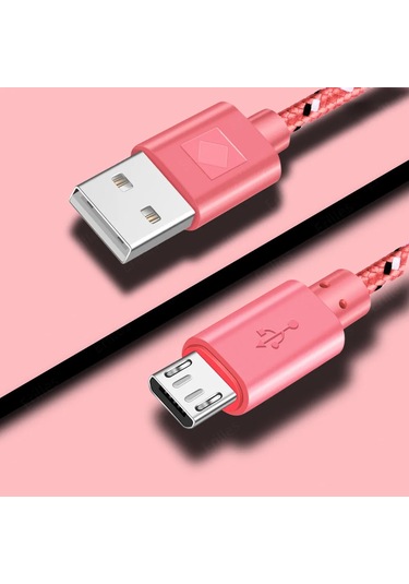 Maerknon60w Hızlı Şarj Mikro Usb Kablo Xiaomi Redmi Samsung Uyumlu S6 S7 İçingreen2m