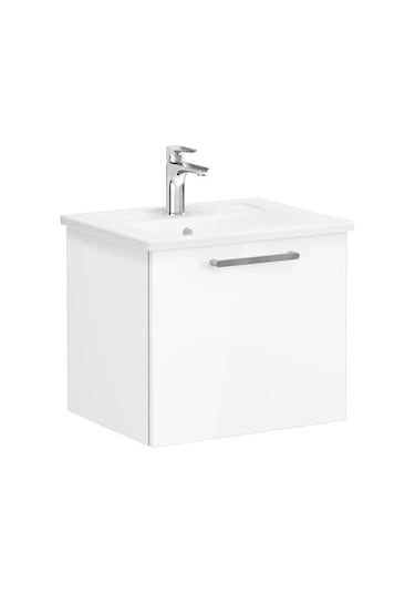 VitrA Root Flat 60 Cm Beyaz Tek Çekmeceli Banyo Dolabı Alt Modül Çok Renkli