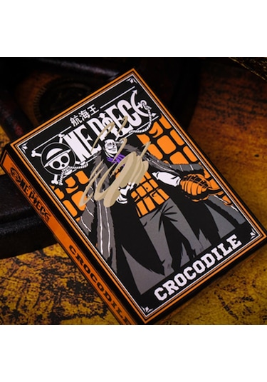 Card Mafia One Piece Crocodile Premium Oyun Kağıdı Limited Edition Koleksiyonluk İskambil Kartları