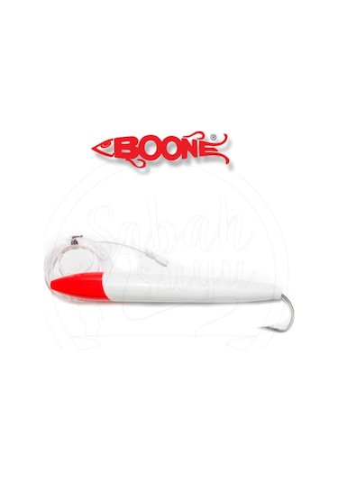 Boone Woody Iğneli Ahşap Sırtı Sahtesi 15Cm Kırmızı Beyaz