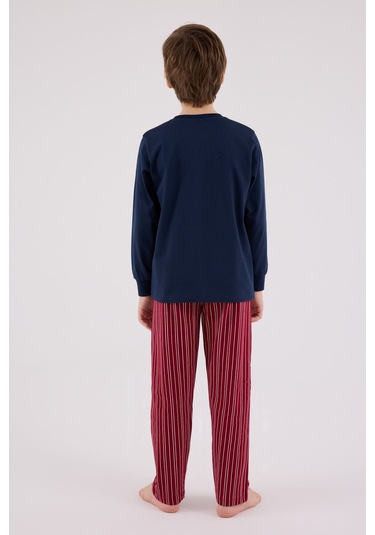 Rolypoly Erkek Çocuk Lacivert Pijama Takımı Rp3648-c-v2