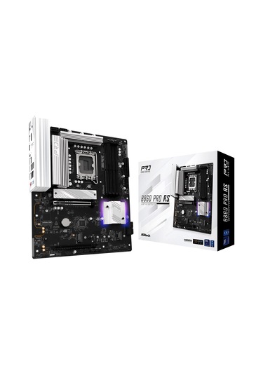 Asrock B860 Pro Rs Lga1851 Ddr5 8666mhz+ Oc Atx Gaming Oyuncu Aaaa11asr0033