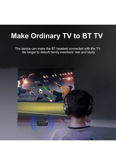 Lemestar T-r22 Bluetooth 5.0 Çift Fonksiyonlu Alıcı-verici: Usb/rca/aux Desteğiyle Ev Ve Araç Ses Sistemlerine Kablosuz Bağlantı, Siyah