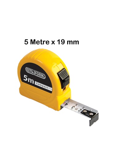 Ceta Form Şerit Metre - 5 Metre X 19 Mm p05-0519