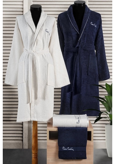 Pierre Cardin 4'lü Aile Seti Ribbon Lacivert-beyaz Lacivert - Beyaz