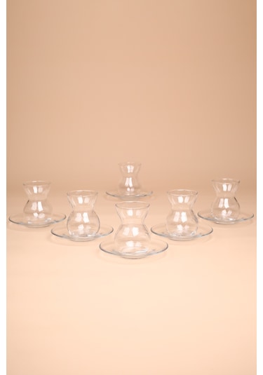 Rakle Astoria Kristalin 12 Parça Çay Seti 140 Cc Renkli