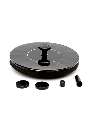 Youmex Güneş Enerjili Süngerli Fonten Pompa, 4 Farklı Sprey Aniyetli, 180l/h Akış Hızı, 40-60cm Yükseklik, Bahçe Havuz Su Dekorasyonu