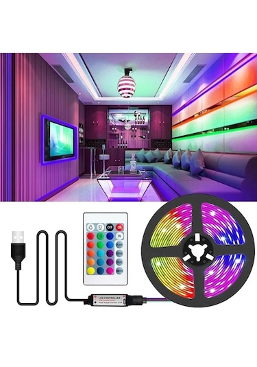 Cata Ct-4566 Rgb Şerit Led Set Usb Girişli