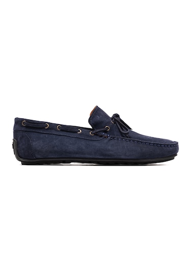 Sneaker Erkek Og-7810 John May Laci Süet Lacivert