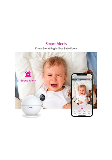 İbaby M8l 1080p Akıllı Bebek Kamera Monitörü, Wifi Bebek Monitörü