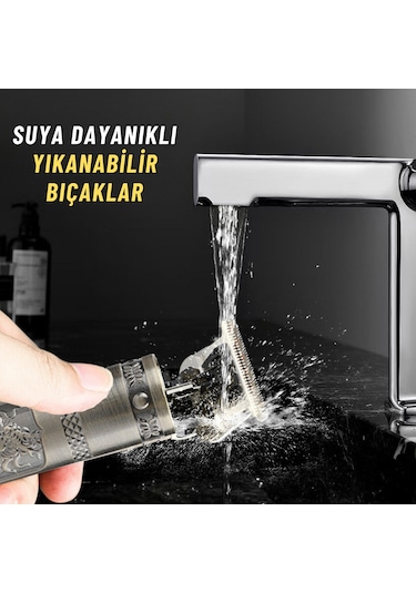 Metal Gövdeli Sıfır Kesim Şarjlı Tıraş Makinesi