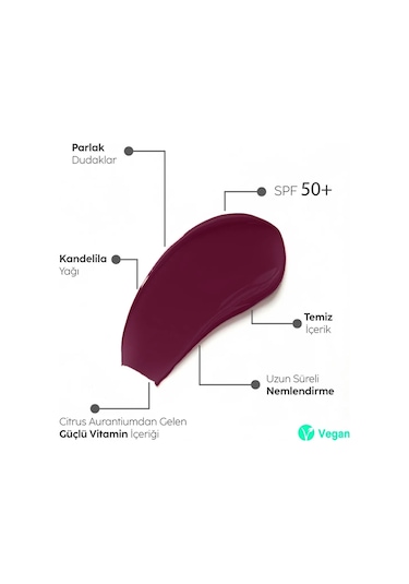 L'albuces Raspberry Lip Balm Dudak Nemlendirici SPF50 2'li
