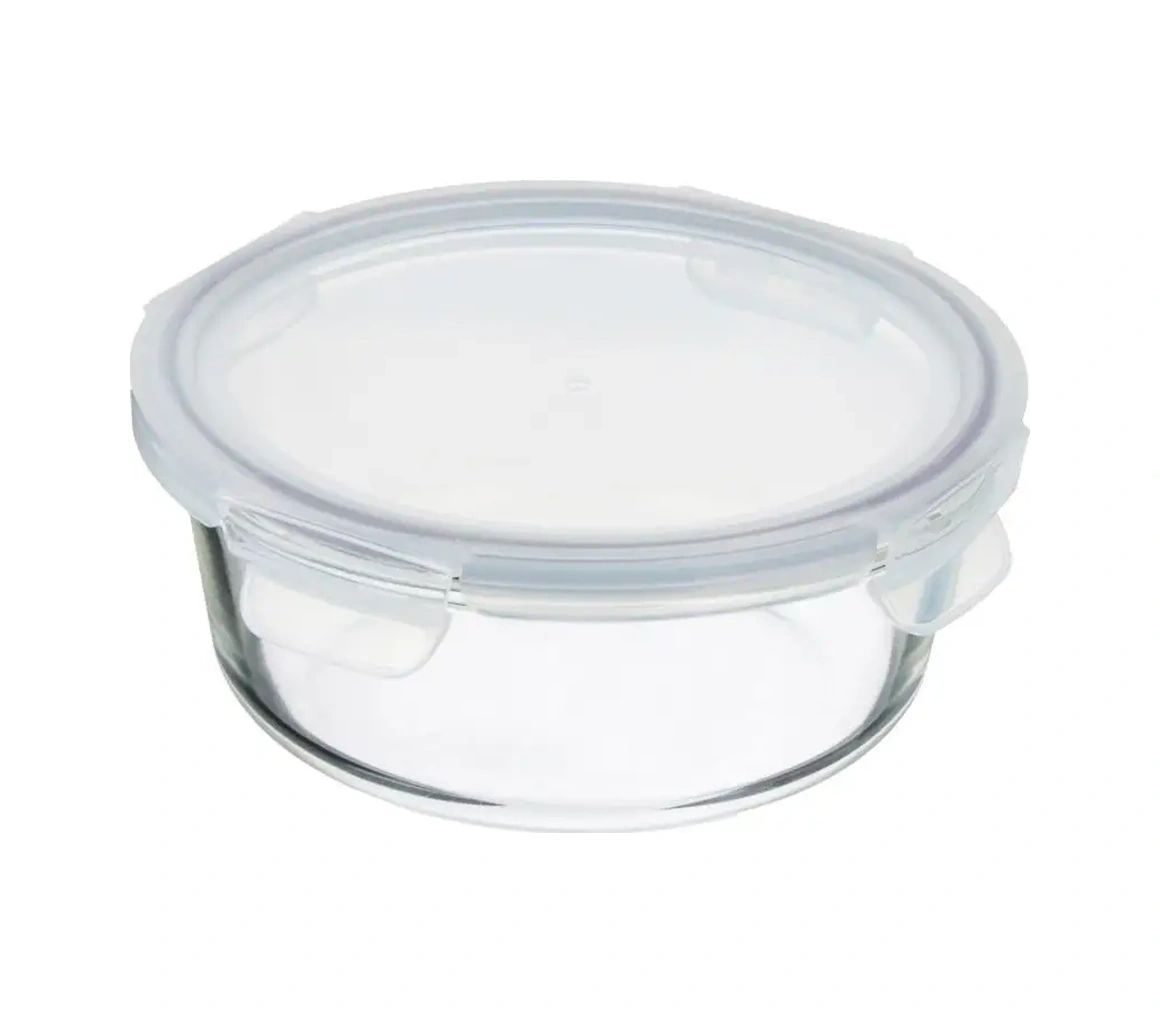 Vetta Kapaklı Cam Kap, Yemek İçin, Hava Geçirmez, 950 Ml 77473175 Beyaz