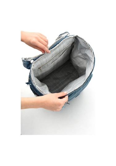 Büyük Boy Ultra Hafif Çok Bölmeli Dağcı Çantası Mavi Model: 571-7d - Mavi
