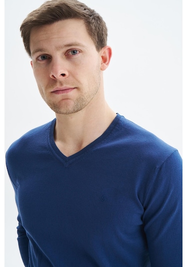 Arma Erkek Slim Fit Basic V Yaka Triko Kazak K9kro0852 Lacivert Arma Erkek Slim Fit Basic V Yaka Triko Kazak K9kro0852 Lacivert