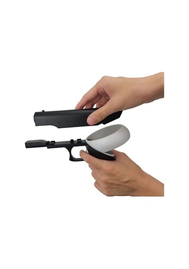 Tongxida Meta Quest 2 Vr Controller Kavrama, Siyah, Oyun Denetleyicisi İçin, Dayanıklı Abs Malzeme, Kolay Montaj