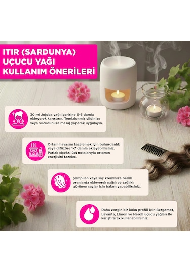 Sera Natura Itır Sardunya Uçucu Yağı 5 ML