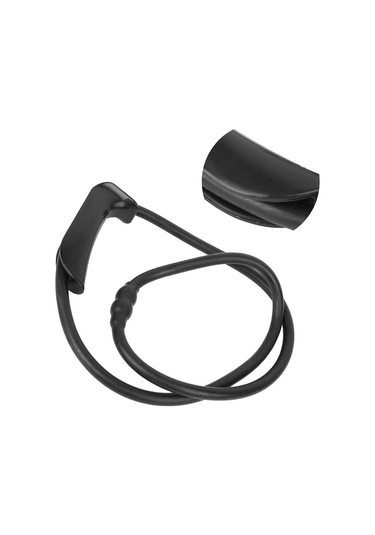 Aubyhe Lateks Gönüllü Okçuluk Egzersiz Aleti, El Kuvveti Geliştirici, Ergonomik Tutamaklı, Taşınabilir Outdoor Fitness Aracı, Siyah Siyah