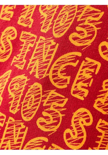 Gsstore Galatasaray Bebek Hoodie B252034 Sarı - Kırmızı