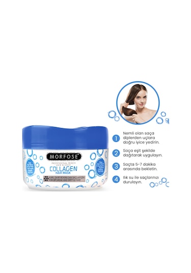 Morfose Collagen Saç Bakım Maskesi 2 x 500 ML