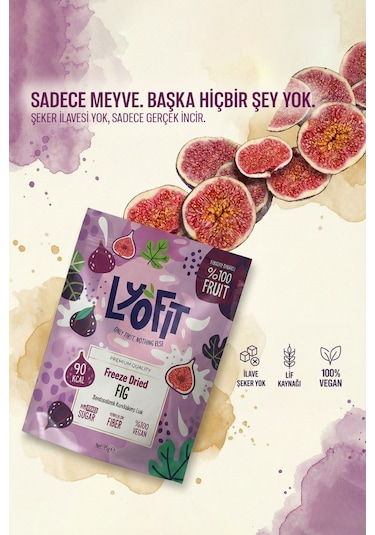 Freeze Dried İncir 25 G
