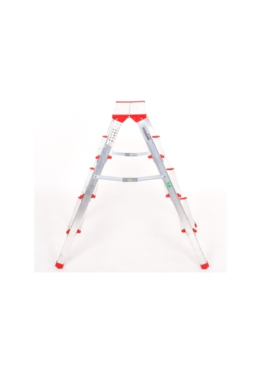 Alüminyum Çift Çıkışlı 4 Basamaklı Merdiven 91 Cm Accm.02