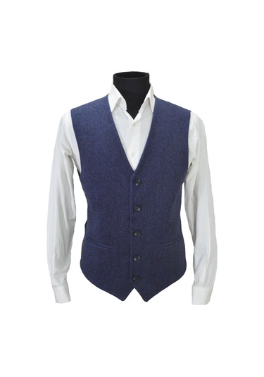 Mentor Regalo Erkek Yelek V Yaka Lacivert Kaşe 50453