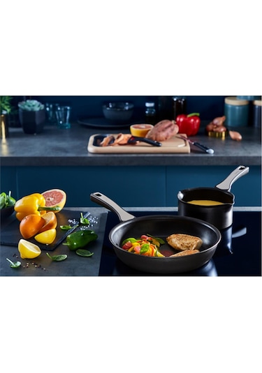 Titanyum 6X UnlimitedOne İndüksiyon Tabanlı 2'li Tava Seti - 20/26 CM