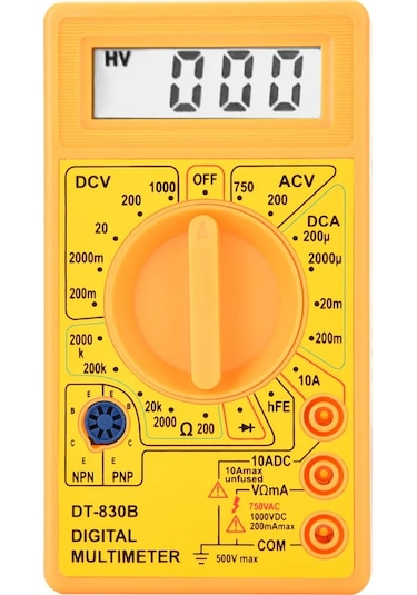 Dt830d Dijital Multimetre