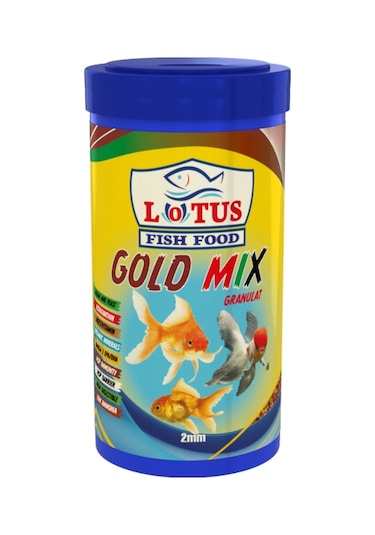 Japon Balığı Yem Vitamin Seti, Lotus Gold Natural ve Mix