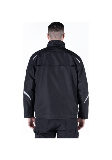 3'ü Bir Arada Mont Siyah