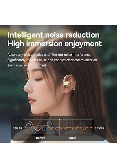 Flybuy Aı Çeviri Yapay Zeka Gerçek Zamanlı 144 Dil Destekli Kulaklık, Aktif Gürültü Azaltma