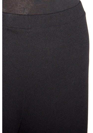 Dule Kadın Firuze Astarlı Siyah Pantolon Siyah