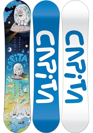 Capita Micro Mini 2021 Snowboard Çok Renkli