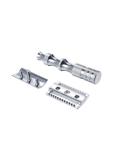 Gajeena Vintage Bambu Saplı Paslanmaz Çelik Tıraş Bıçağı - Kaymaz Tutuşlu