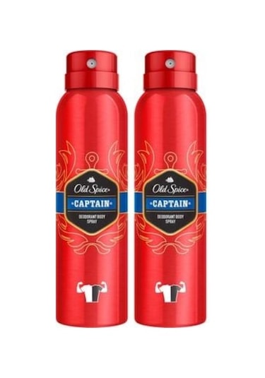 Old Spice Captain Deodorant Sprey 150 ML x 2