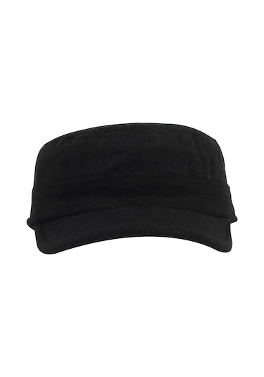 Şapkadan Kaşe Castro Siyah Ve Haki Şapka Ikili Set Kastro Set Outdoor Yünlü 45645dr56602 Siyah - Haki