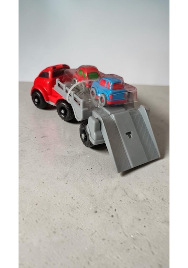 Transport Mini Arabalı Kamyon Boyut:30cm Mini Arabalar:7cm