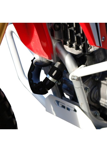 GP Kompozit Honda CRF 250 L 2013-2020 Alüminyum Egzoz Koruma Siyah