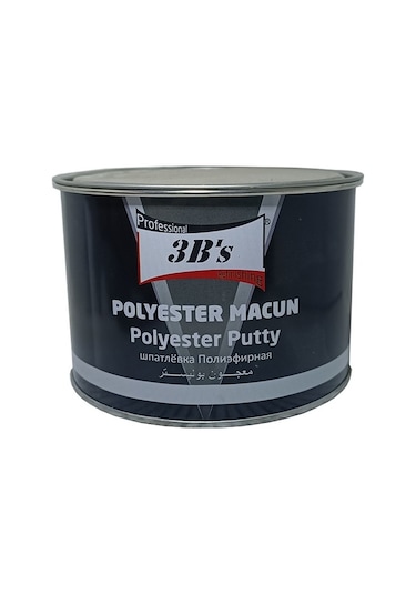 3BS POLYESTER ÇELİK MACUN SARI 2,700Gr