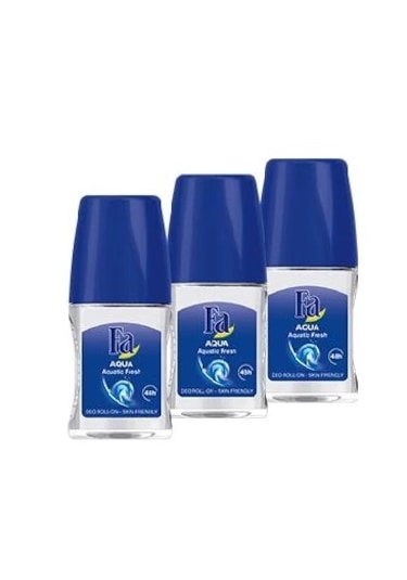 Fa Aqua Mini Roll-On Deodorant 3 x 25 ML