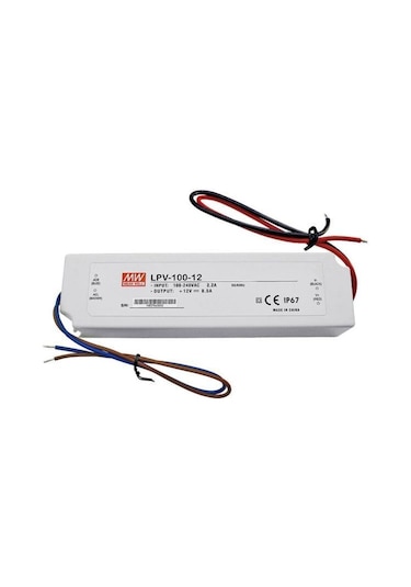 Meanwell Led Driver Mw-lpv-100-12 12v 8.5a Sabit Voltaj