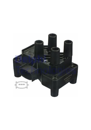 Ford Fiesta 1.25 1995-1998 Delphi Ateşleme Bobini